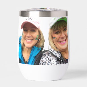 Personalized Photo Custom Friends Thermal Wine Tumbler