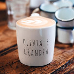 Personalized Photo | Custom Gift for Grandpa  Espresso Cup<br><div class="desc">Start Grandpa’s day with a shot of love! This personalized espresso cup features a special photo and the sweet message “Grandpa” or “Best Grandpa Ever, ” making it the perfect gift for Father’s Day, Grandparents Day, birthdays, or just because. A small but meaningful keepsake that will warm his heart with...</div>
