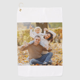 Personalized Photo Custom Logo Golf Custom Image Towel