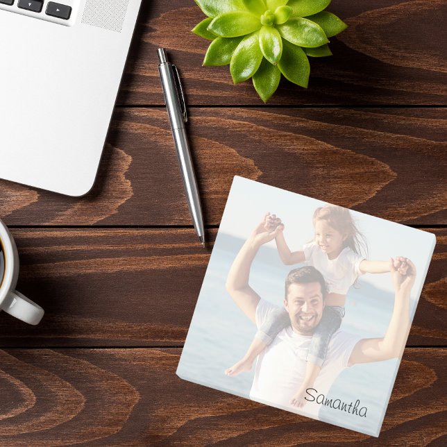 Personalized Photo Custom Name  Post-it Notes (Creator Uploaded)