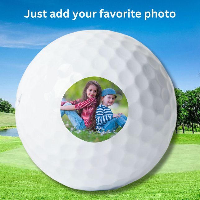 Personalized  Photo Custom Pet or Family Golf Balls (Creator Uploaded)