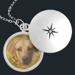 Personalized Photo Custom Pet Portrait Necklace<br><div class="desc">Custom personalized photo upload pet portrait necklace. Photo editing with background removal is available on request. Please use the contact the designer button on the product page.</div>