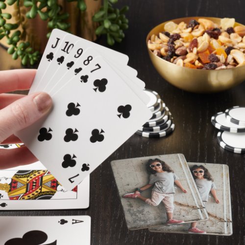 Personalized Photo Custom Poker Cards
