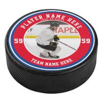 Personalized Photo | Custom Team Ice Hockey Puck