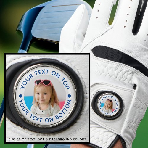 Personalized Photo Custom Text Golf Glove