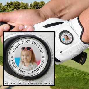 Personalized Photo Custom Text Golf Glove