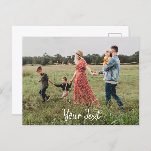 Personalized Photo  Custom Text Template