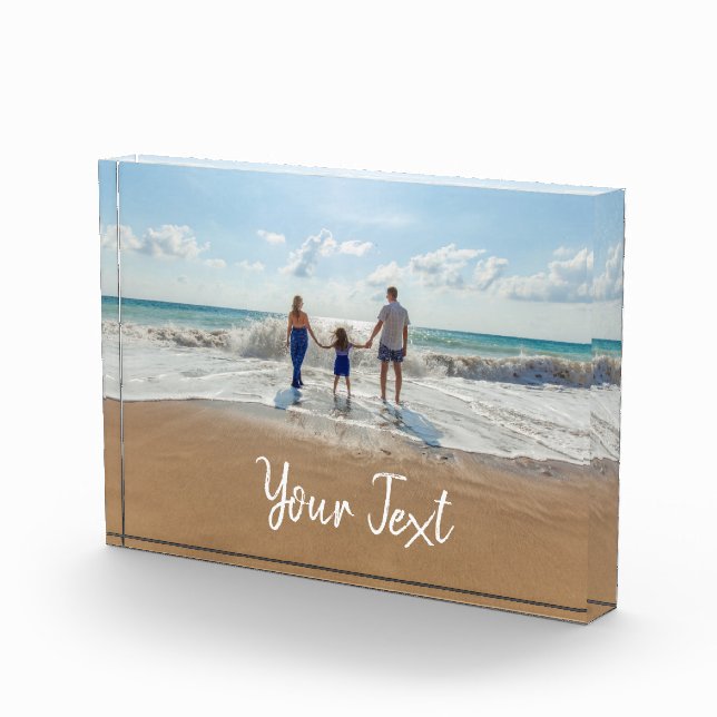 Personalized Photo & Custom Text Template (Right)