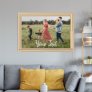 Personalized Photo & Custom Text Template Framed Art