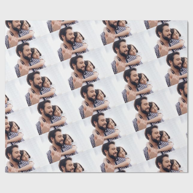 Personalized Photo Custom Wrapping Paper (Flat)