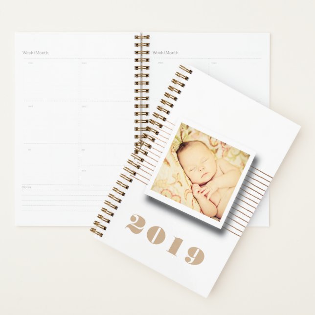 Personalized Photo Diary Planner Journal (Display)