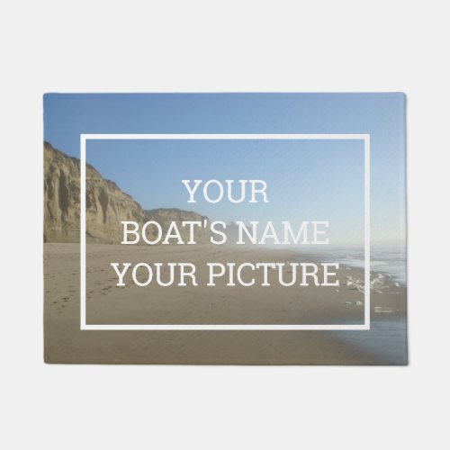 Personalized Photo Dock Mat