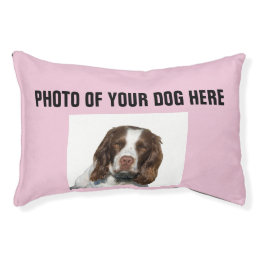 PERSONALIZED PHOTO DOG BED PILLOW CUSTOMIZE