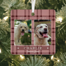 Personalized Photo Dog Memorial Keepsake
