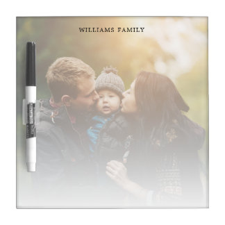 Personalized Photo Dry Erase Board