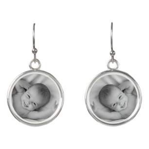Personalized Photo Earrings