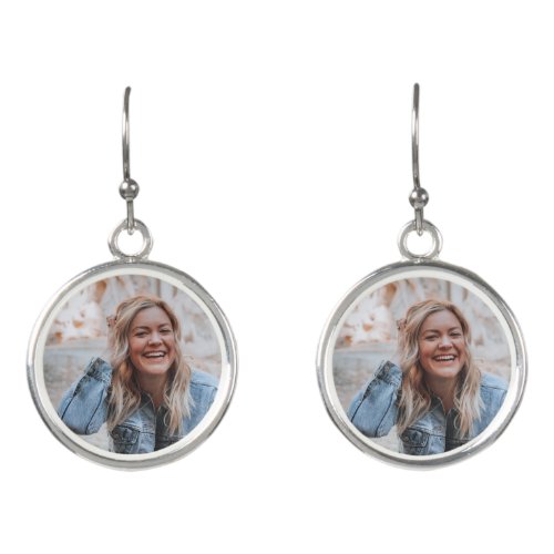 Personalized Photo Earrings