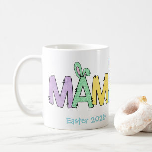 Personalized Photo Easter Bunny Mama Coffee Mug
