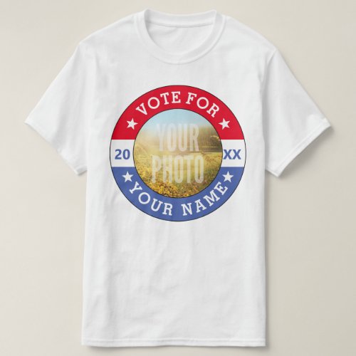 PERSONALIZED PHOTO Election T_Shirt