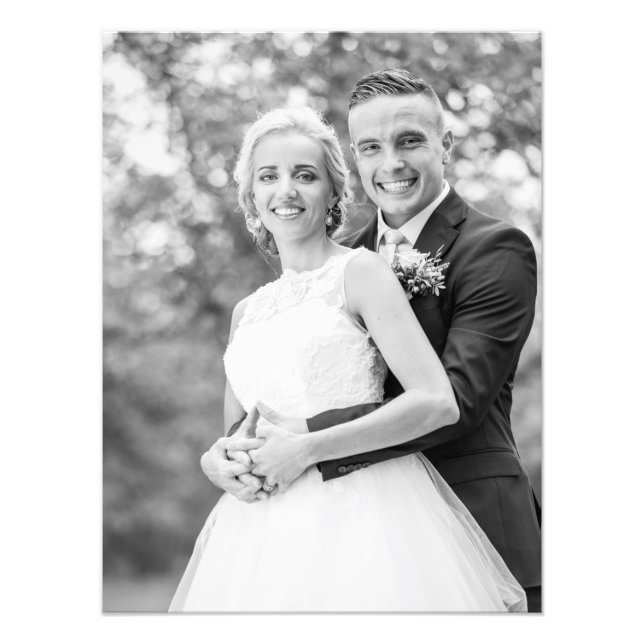 Personalized photo enlargement. Make your own! (Front)