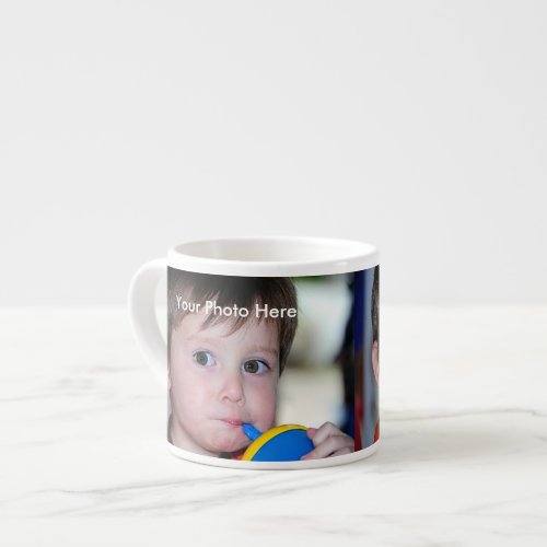 Personalized Photo Espresso Mug