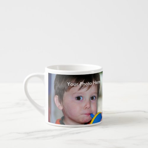 Personalized Photo Espresso Mug