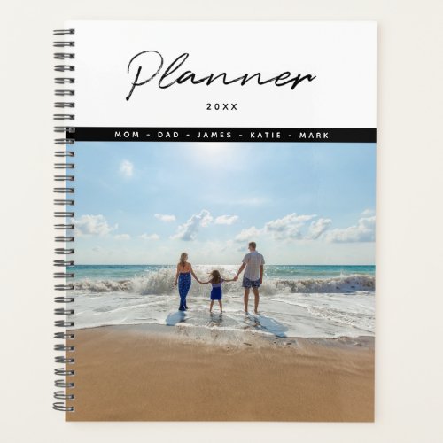 Personalized Photo Family Love Memories Planner