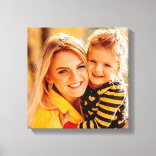 Personalized Photo Family Memory Art Canvas Print