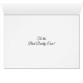 Personalized Photo Father's Day Greeting Card (Inside Horizontal (Bottom))