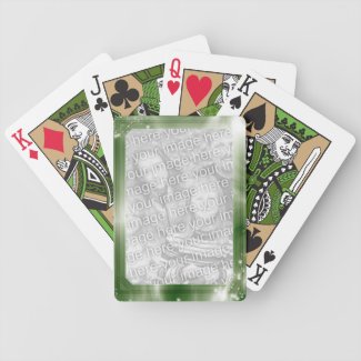 Personalized Photo Frame Bicycle&#174; Playing Cards