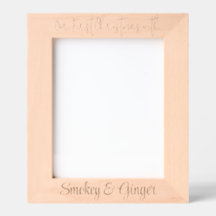 Personalized Photo Frame Cat's 1st Christmas, 8x10