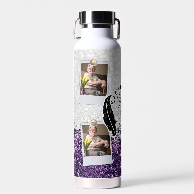 Personalized Photo Frames Tumbler Your Wings Were  Water Bottle (Front)