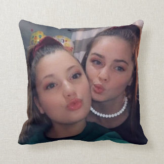 Personalized Photo Friendship Pillow BFF Besties