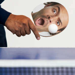 Personalized Photo Fun Ping Pong Paddle