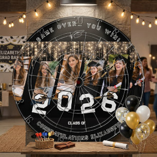 Personalized Photo Funny Gift Graduation  Dart Board