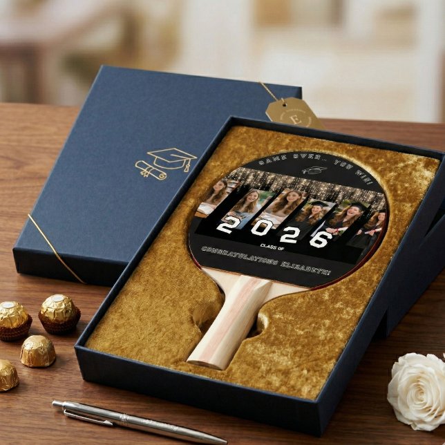 Personalized Photo Funny Gift Graduation  Ping Pong Paddle (Creator Uploaded)