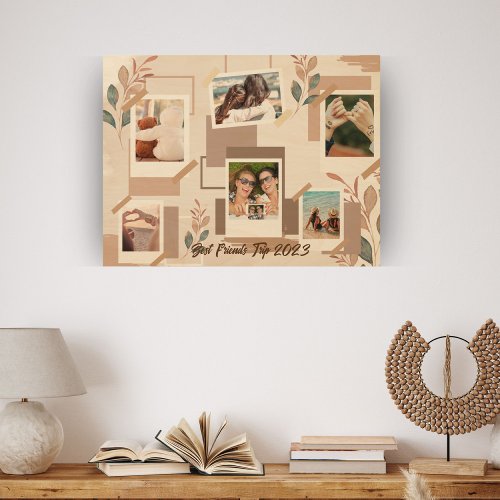 Personalized Photo Gallery Wood Wall Art