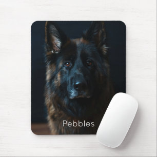 Personalized Photo German Shepherd Mouse Pad