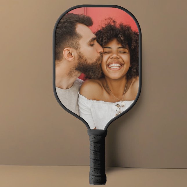 Personalized Photo Gift for Lovers Of Pickleball Paddle (Custom Photo Pickle Ball paddle)