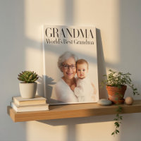 Personalized Photo Gift | World's Best Grandma