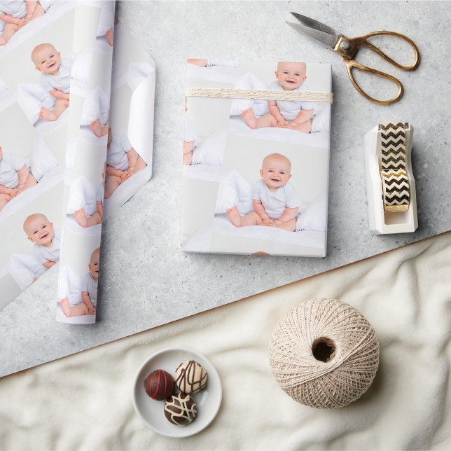 Personalized Photo Gift Wrap (Creator Uploaded)