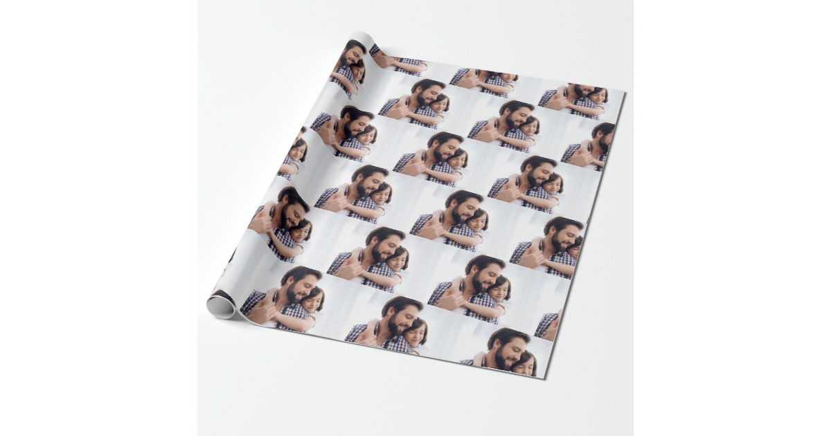 Personalized Photo Gift Wrap Zazzle