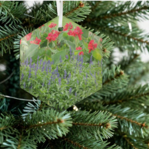 Personalized Photo Glass Ornament