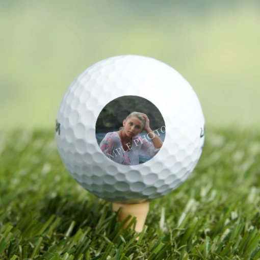 Personalized photo golf ball. Make your own! Golf Balls | Zazzle