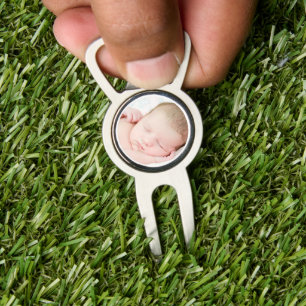 Personalized Photo Golf Ball Marker & Divot Tool