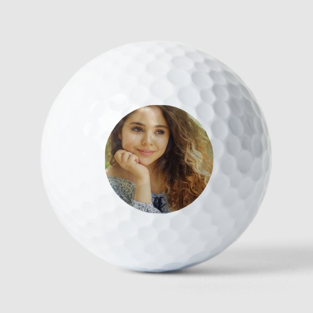 Personalized Photo Golf Balls (Front)