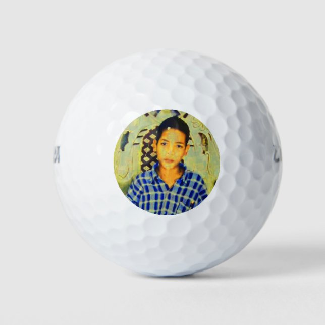 Personalized Photo Golf Balls (Front)