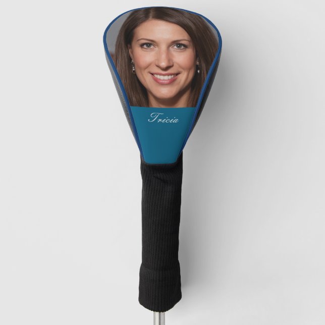 Personalized Photo Golf Head Cover (Front)