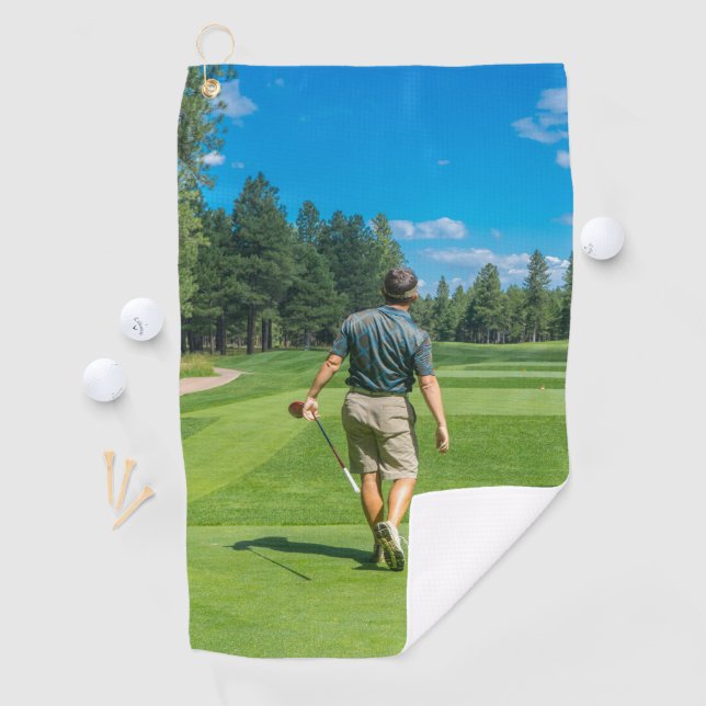 Personalized Photo Golf Towel (InSitu)