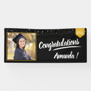 Personalized Photo Graduation Banner